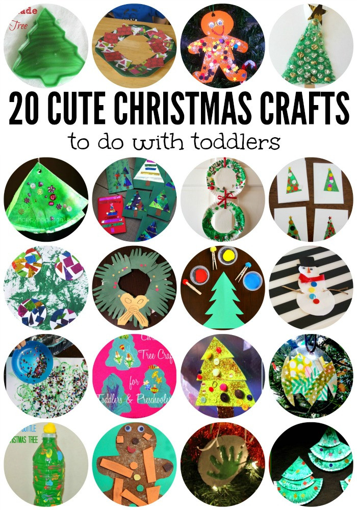 Christmas Craft Activity For Toddlers
 20 Cute Christmas Crafts for Toddlers