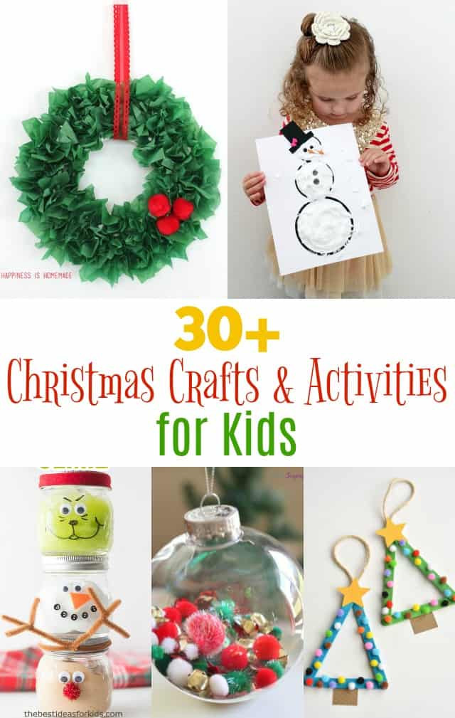 Christmas Craft Activity For Toddlers
 Fun Christmas Kid Crafts and Activities Girl Loves Glam