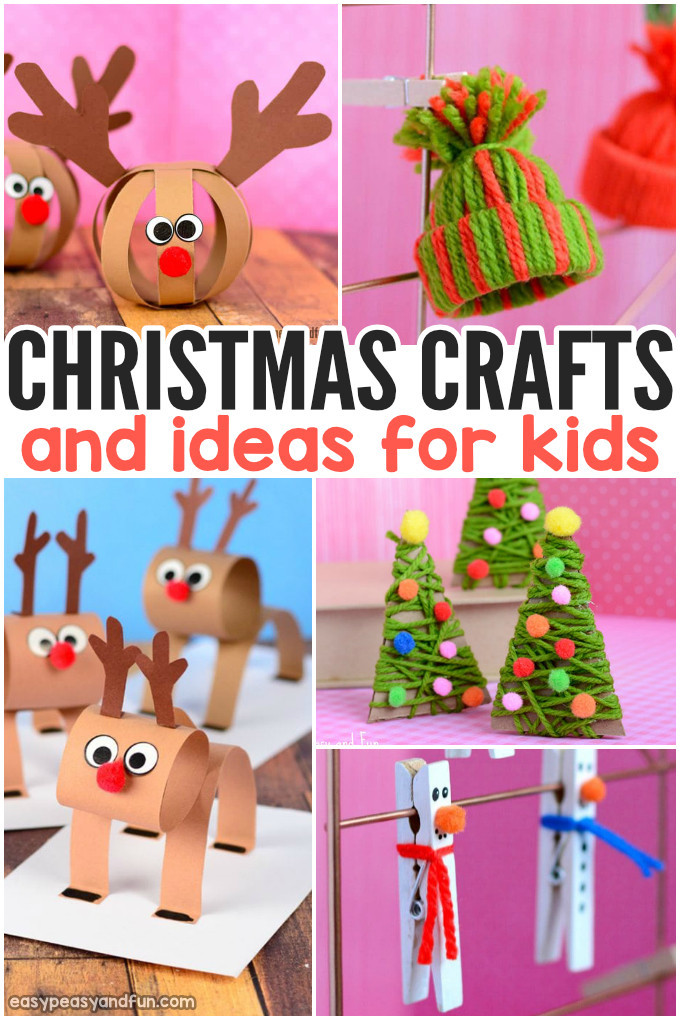 Christmas Craft Activity For Toddlers
 Festive Christmas Crafts for Kids Tons of Art and