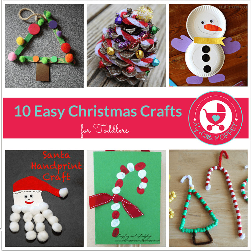 Christmas Craft For Toddlers Pinterest
 10 Easy Christmas Crafts for Toddlers