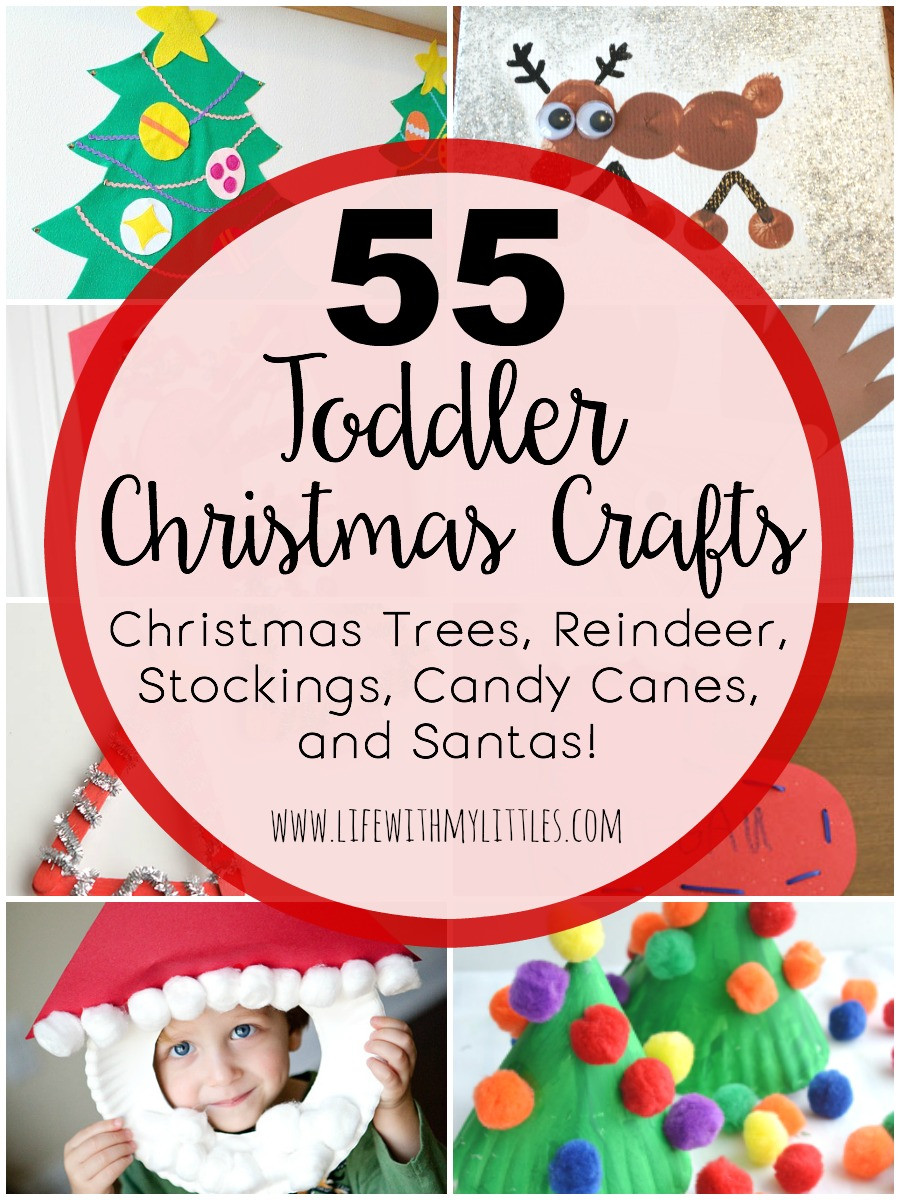 Christmas Craft For Toddlers Pinterest
 Toddler Christmas Crafts Life With My Littles