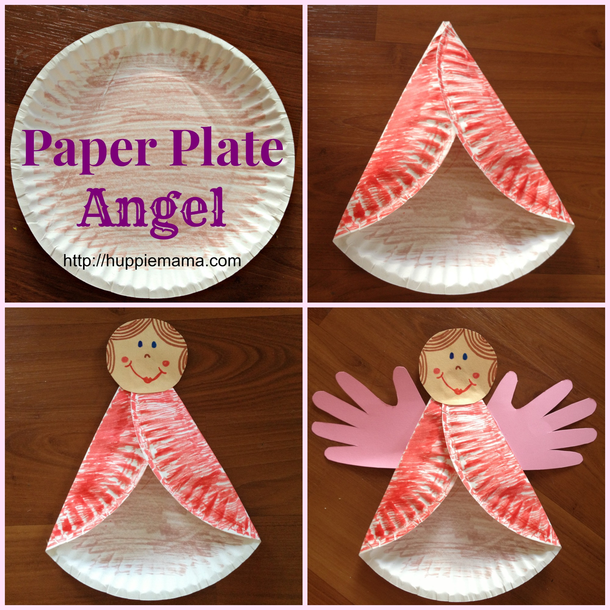 Christmas Craft For Toddlers Pinterest
 Christmas Kids Craft Paper Plate Angel Our Potluck Family