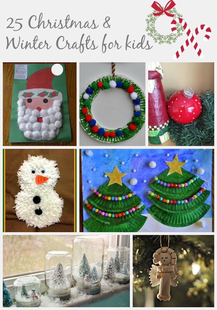 Christmas Craft For Toddlers Pinterest
 25 Christmas & Winter Crafts for Kids