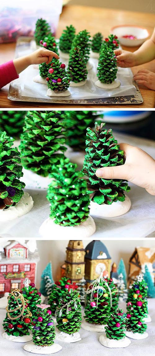 Christmas Craft Ideas Pinterest
 22 Beautiful DIY Christmas Decorations on Pinterest