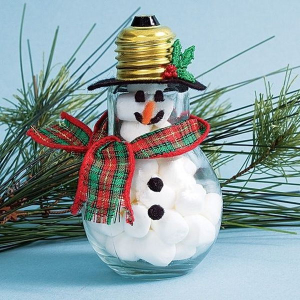 Christmas Craft Ideas Pinterest
 25 Creative Snowman Ideas for Christmas – The WoW Style