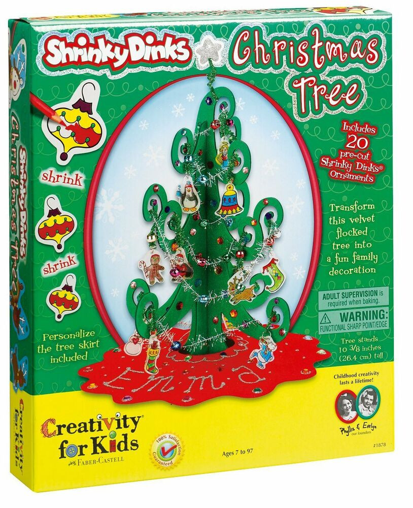 Christmas Craft Kit For Kids
 Family Kids Fun Christmas Keepsake Craft Kit Shrinky Dinks