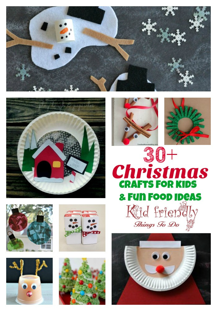 Christmas Crafts To Do With Toddlers
 Over 30 Easy Christmas Fun Food Ideas & Crafts Kids Can Make