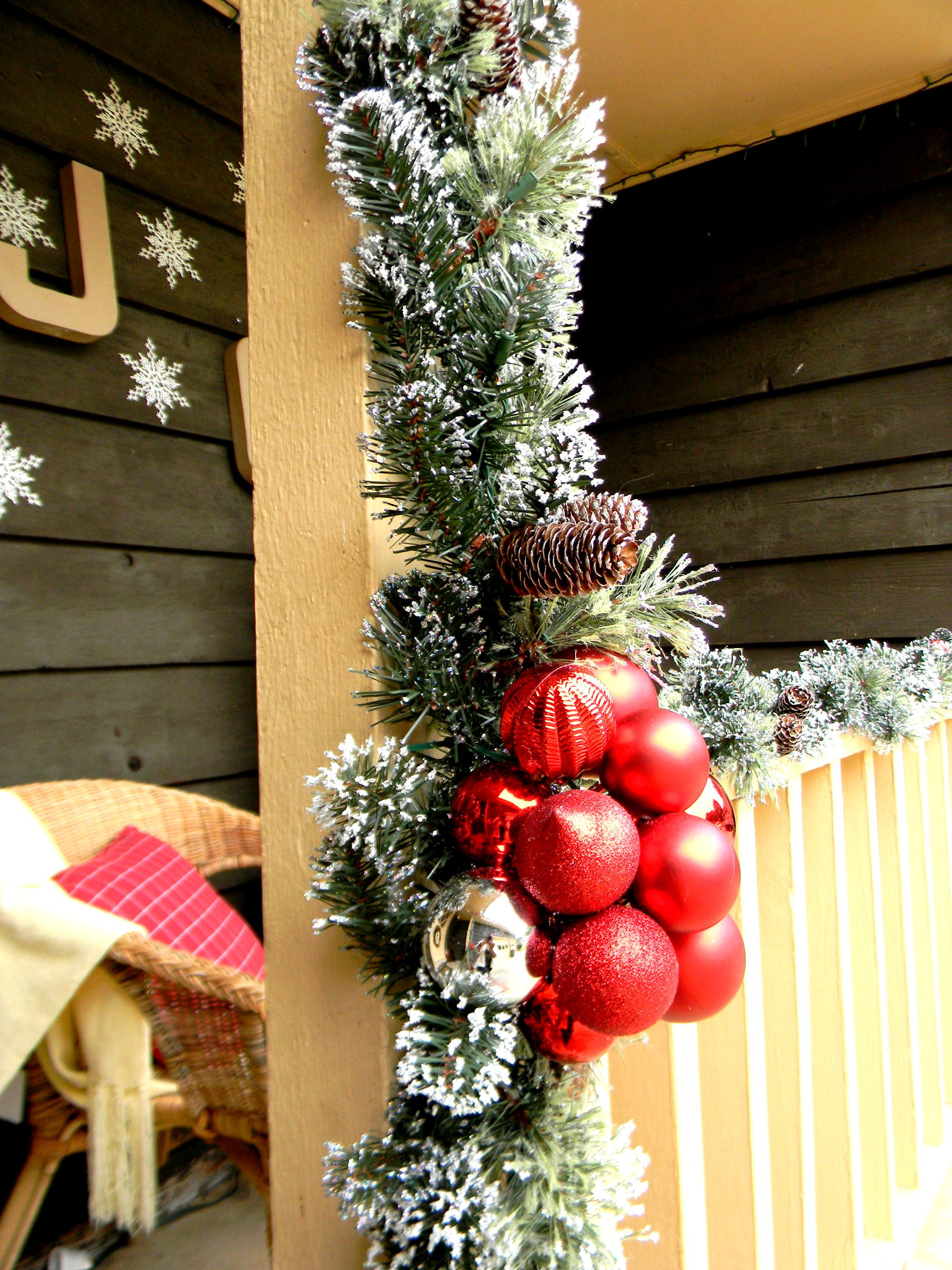 Christmas Decorated Porch
 Front Porch Christmas Decorating Ideas Country Christmas
