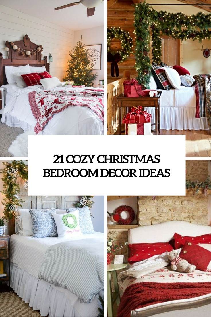 Christmas Decorations Bedroom
 Bedrooms Archives Shelterness