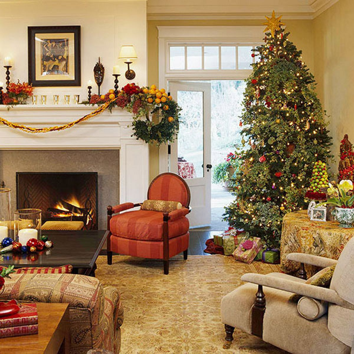 Christmas Decorations Living Room
 Magical Christmas living room ideas