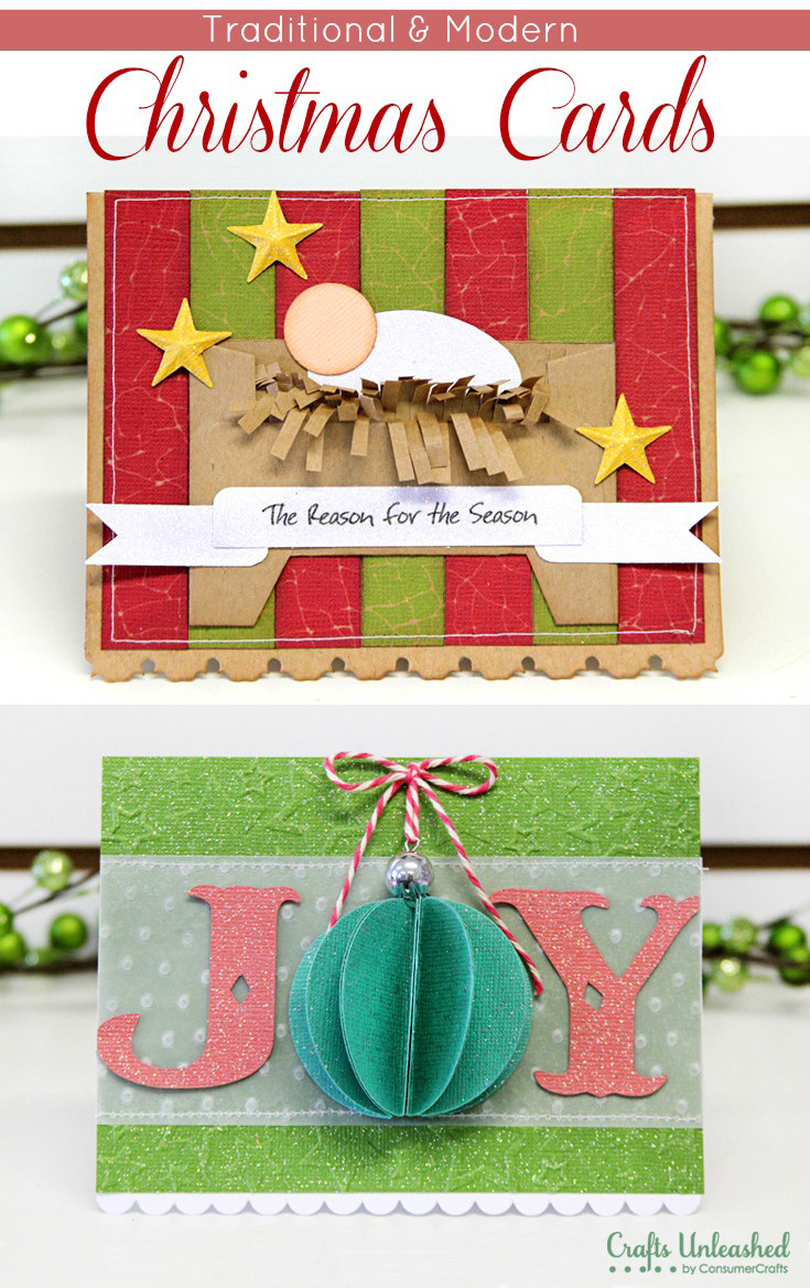 Christmas DIY Cards
 DIY Christmas Cards Modern & Traditional Crafts Unleashed