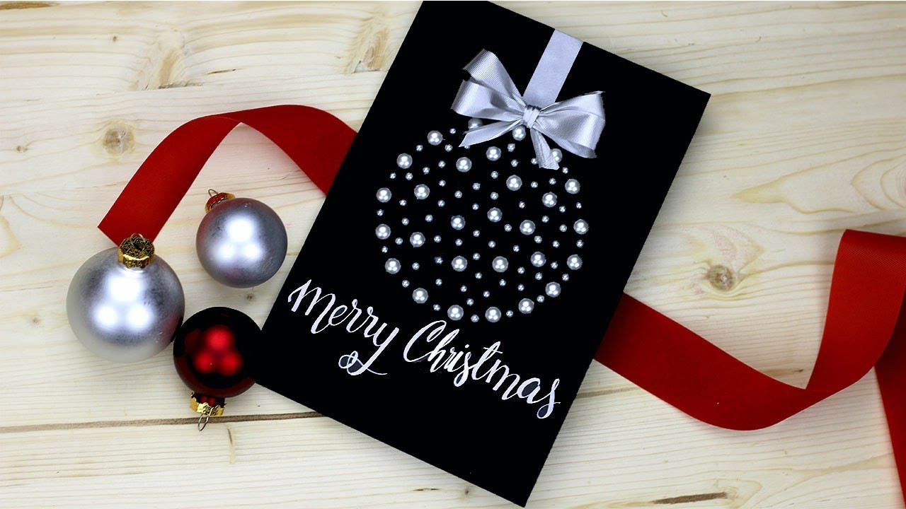 Christmas DIY Cards
 Fancy DIY Christmas card Super Easy and Pretty Tutorial