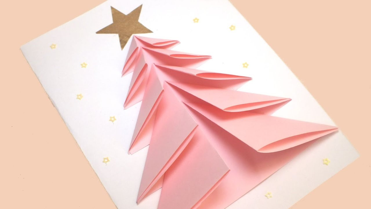 Christmas DIY Cards
 DIY CHRISTMAS TREE CARD Greeting card