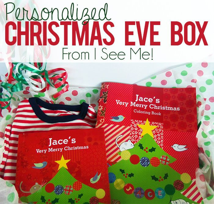 Christmas Eve Gifts For Kids
 Personalized Christmas Eve Box Tradition With I See Me