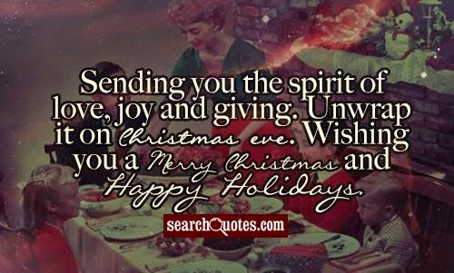 Christmas Eve Quote
 Christmas Eve Religious Quotes QuotesGram