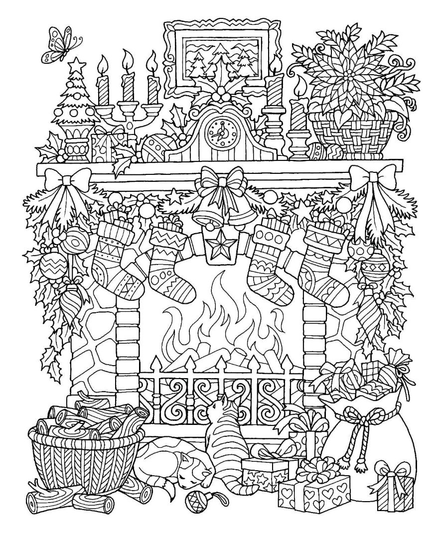 Christmas Fireplace Drawing
 12 Christmas Drawing Download TY