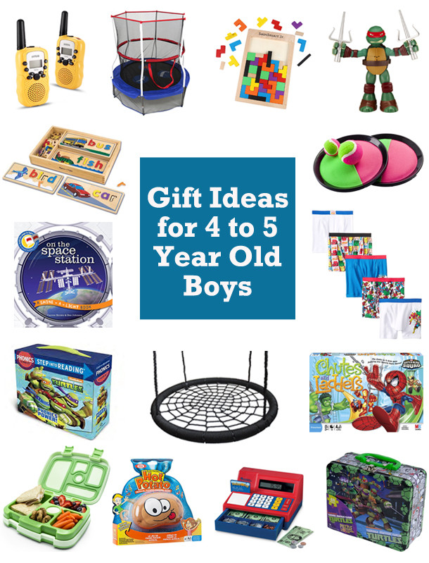 Christmas Gift Ideas For 15 Year Old Boy
 15 Gift Ideas for 4 and 5 Year Old Boys [2016]