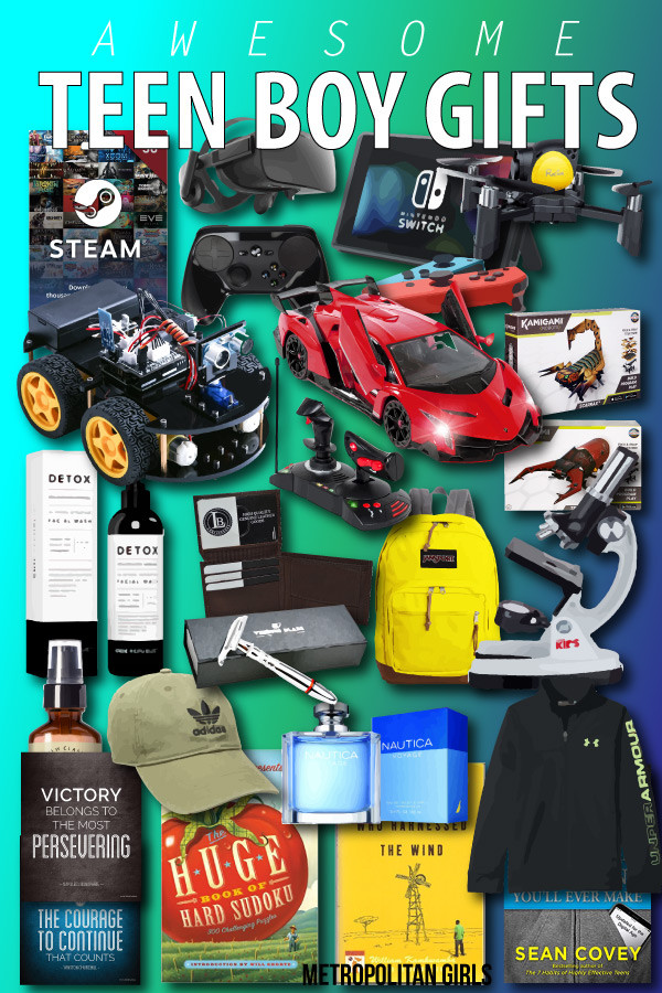 Christmas Gift Ideas For 15 Year Old Boy
 Top 35 Gifts For Teen Boys Teenage Guys Gift Ideas