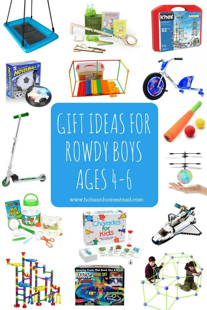 Christmas Gift Ideas For 15 Year Old Boy
 15 Gift Ideas for Rowdy Boys Ages 4 6
