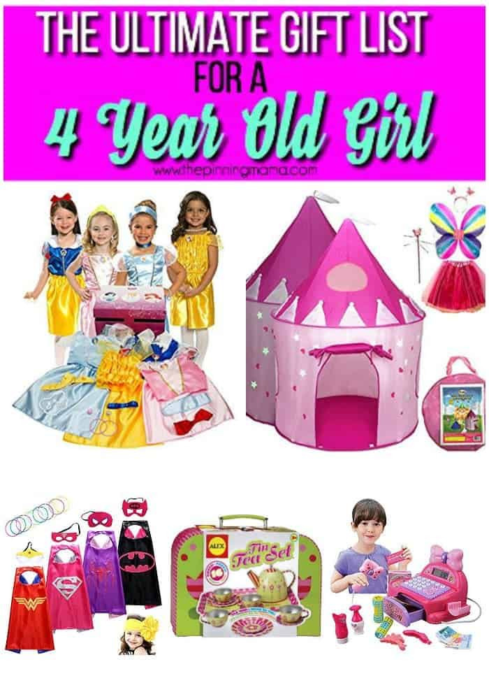 Christmas Gift Ideas For 4 Yr Old Girl
 Best Gifts for a 4 year old Girl • The Pinning Mama