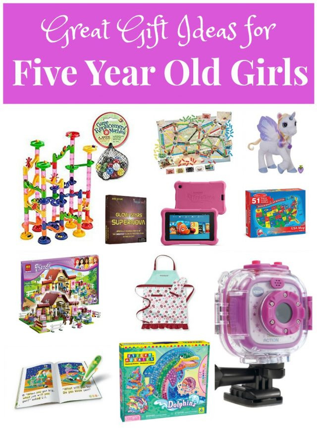 Christmas Gift Ideas For 4 Yr Old Girl
 Great Gifts for Five Year Old Girls