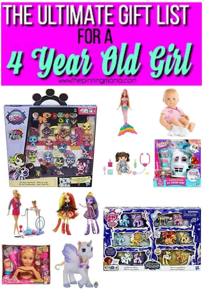 Christmas Gift Ideas For 4 Yr Old Girl
 Best Gifts for a 4 year old Girl • The Pinning Mama