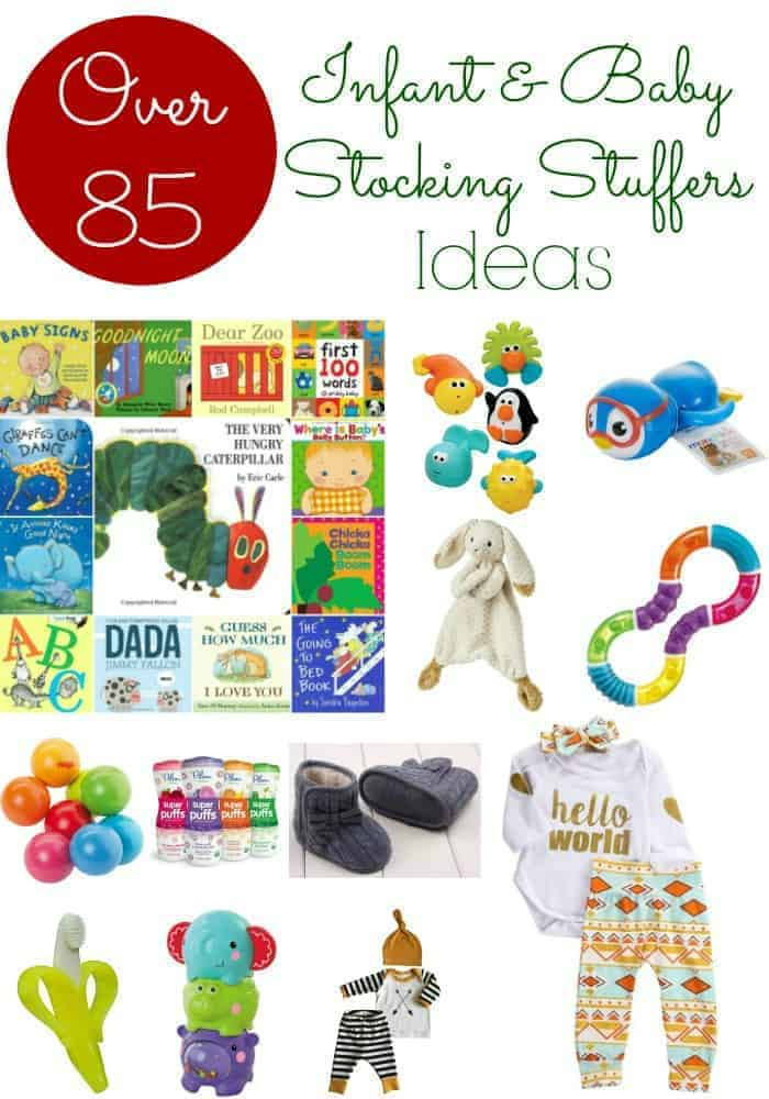 Christmas Gift Ideas For 6 Month Baby Girl
 Baby Stocking Stuffers Over 85 Stocking Stuffer Ideas