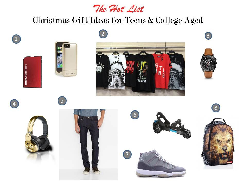 Christmas Gift Ideas For College Guys
 Christmas t giving guide for tweens teens and college