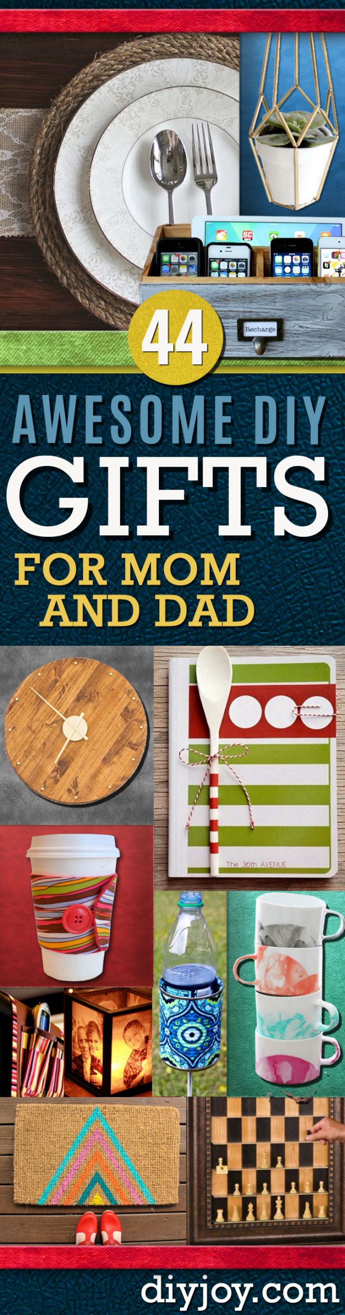 Christmas Gift Ideas For Dads<br />
 Awesome DIY Gift Ideas Mom and Dad Will Love