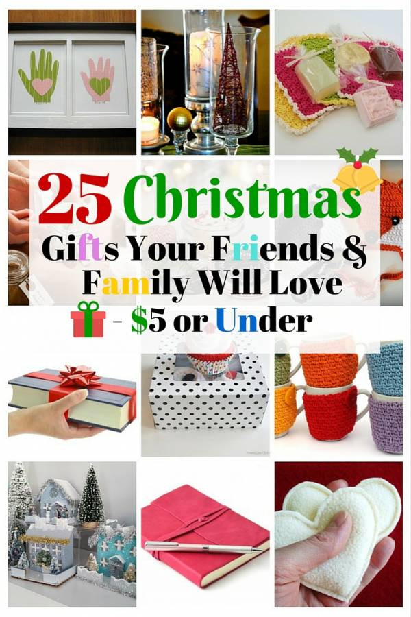 Christmas Gift Ideas For Families
 25 Christmas Gifts Your Friends and Family Will Love $5