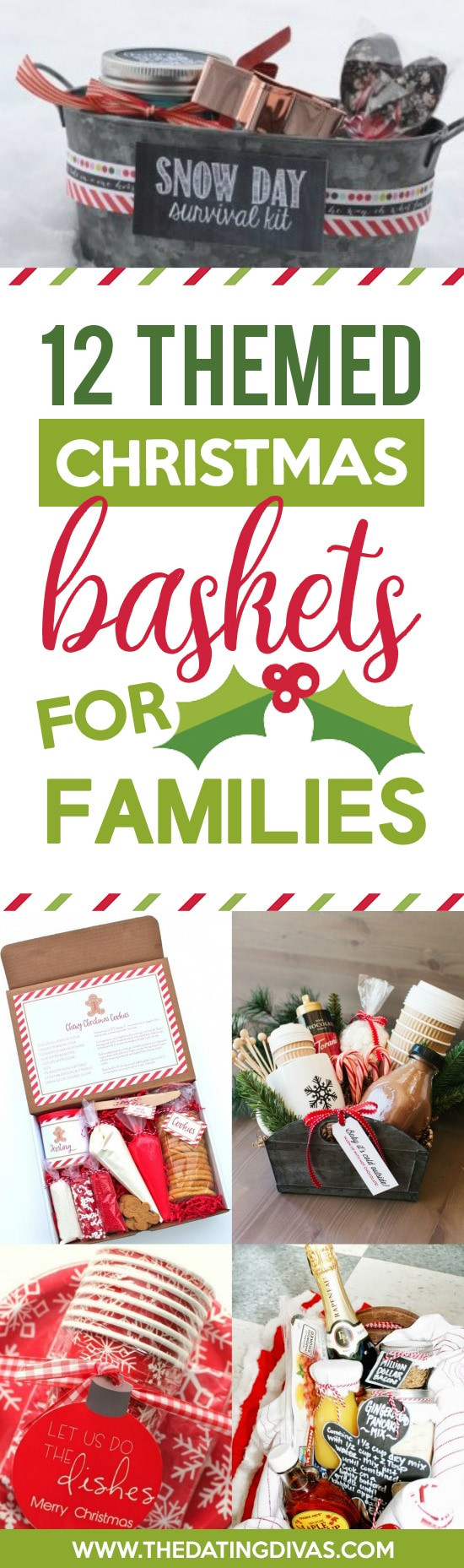 Christmas Gift Ideas For Families
 50 Themed Christmas Basket Ideas The Dating Divas