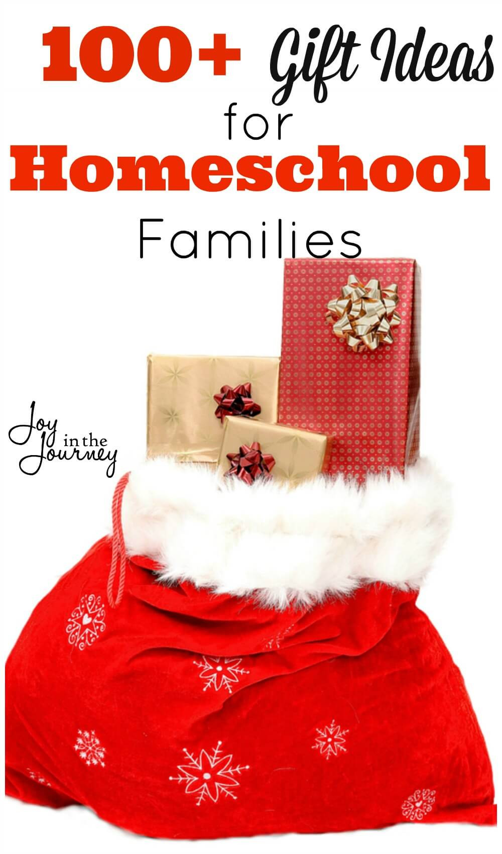 Christmas Gift Ideas For Families
 100 Christmas Gift Ideas for Homeschool Families Joy