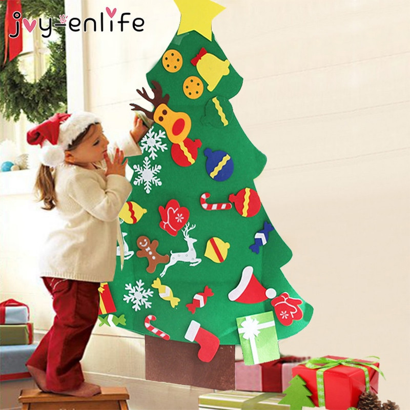 Christmas Gift Ideas For Kids 2020
 DIY Felt Christmas Tree Ornaments New Year 2020 Decoration