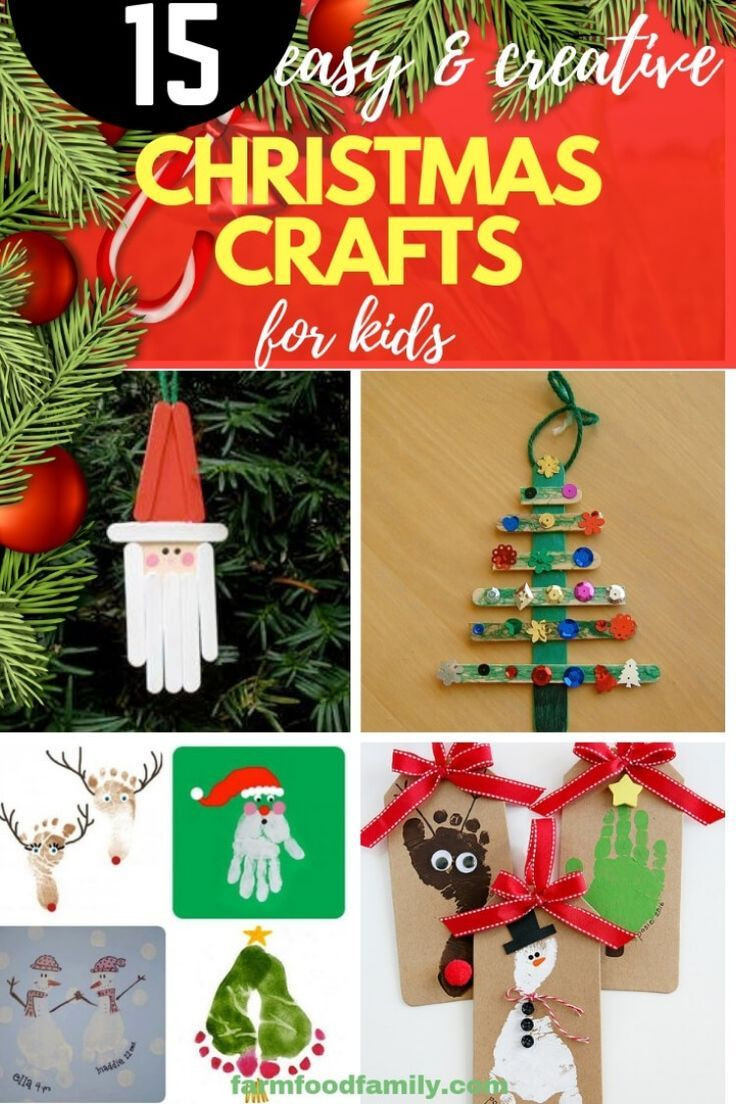 Christmas Gift Ideas For Kids 2020
 15 Easy Inexpensive and Creative Christmas Crafts for