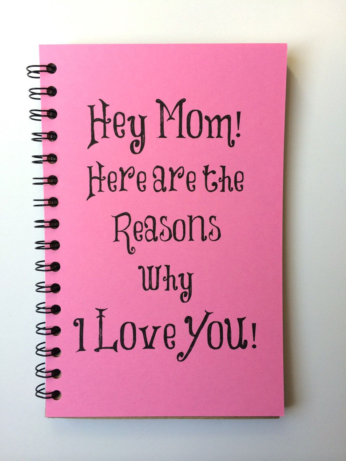 Christmas Gift Ideas For Mom From Son
 Mothers Day Gift Notebook Gift From Daughter From Son