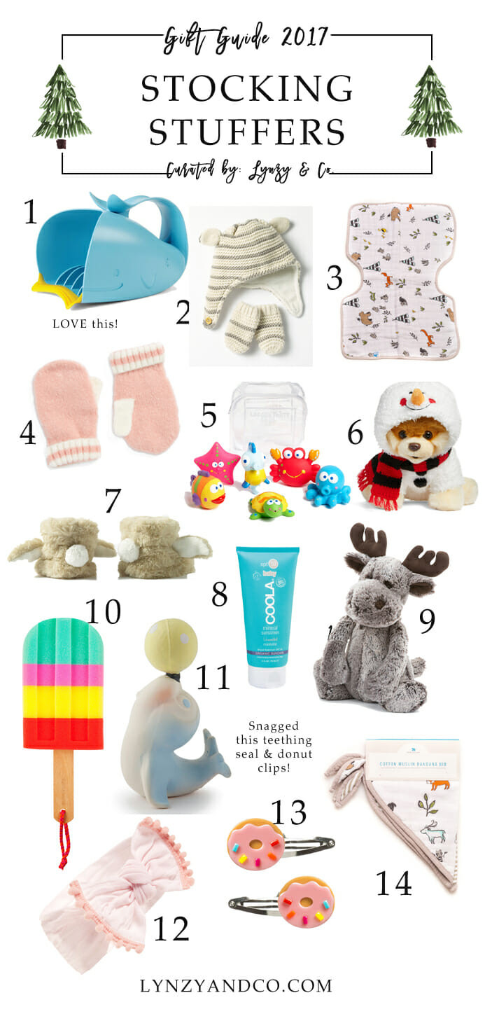 Christmas Gift Ideas For Newborn
 Holiday Gift Guide Stocking Stuffer Ideas for Baby