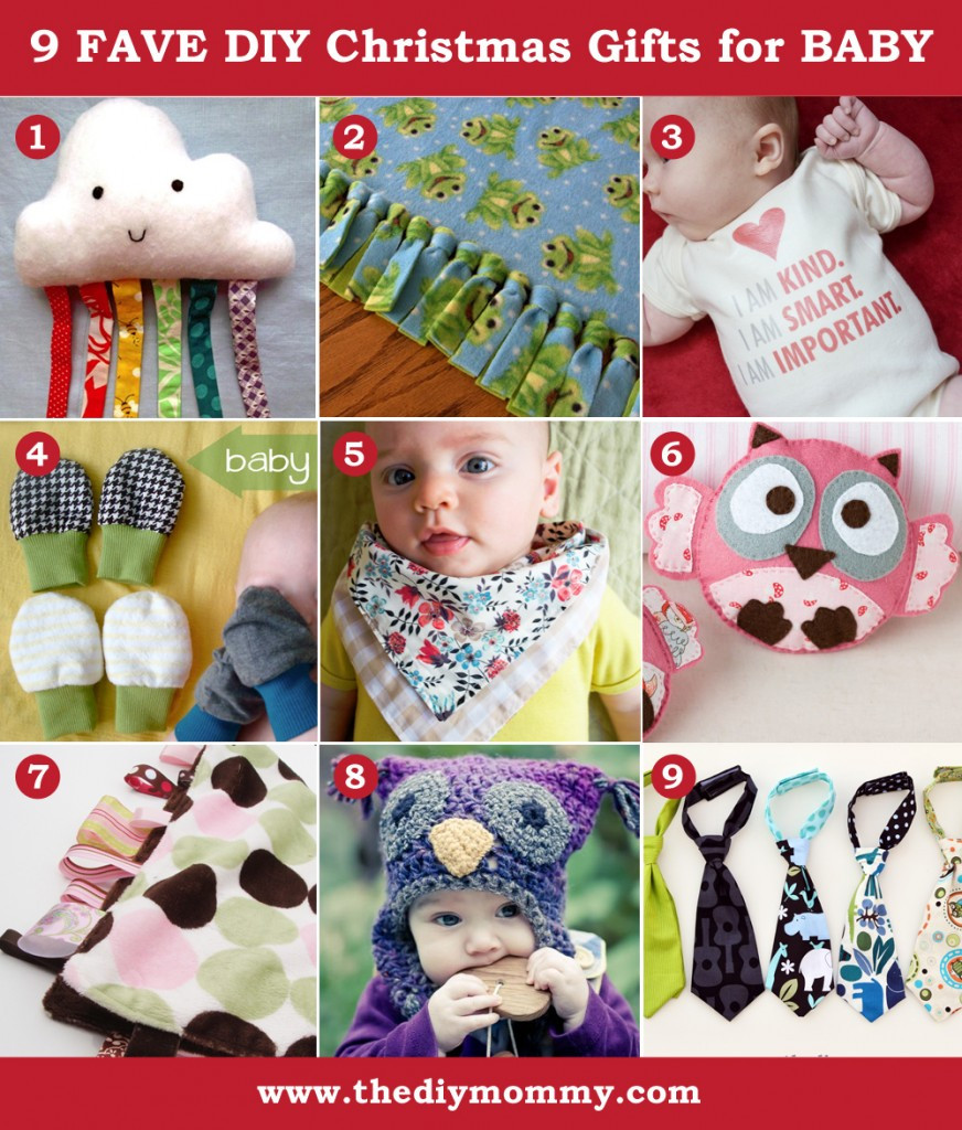 Christmas Gift Ideas For Newborn
 A Handmade Christmas DIY Baby Gifts
