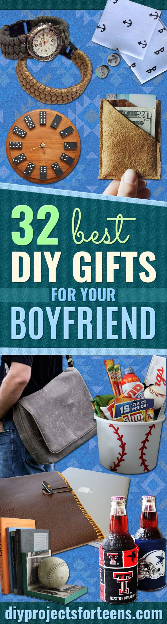 Christmas Gift Ideas For Teen Boyfriends
 32 Awesome DIY Gifts for Your Boyfriend DIY Projects for