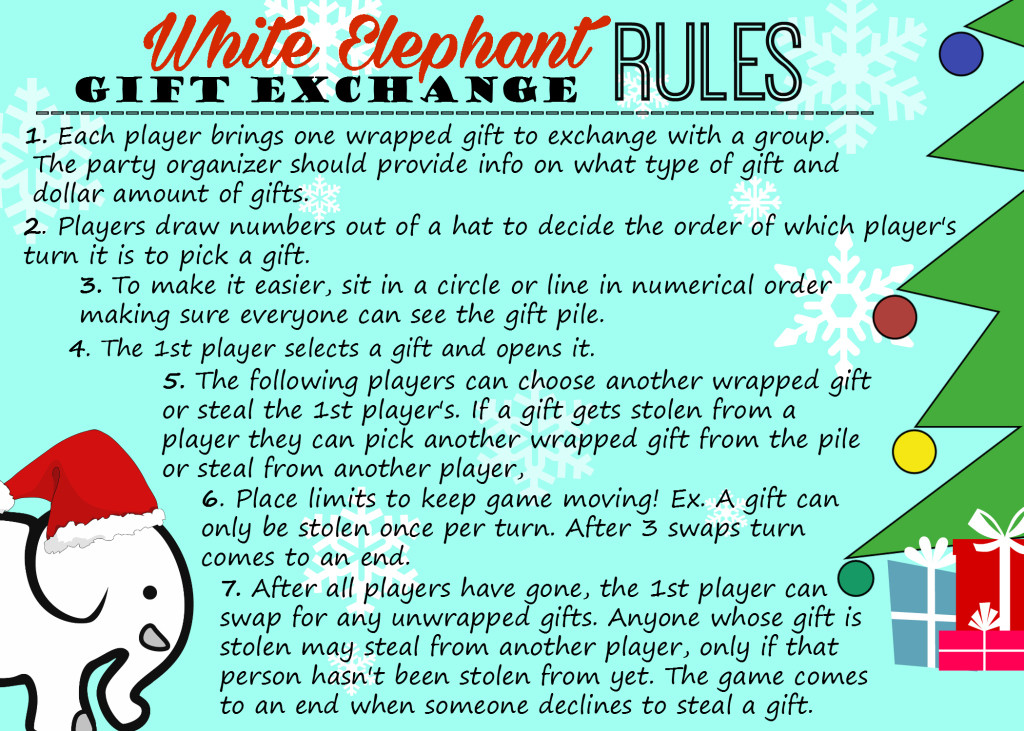 Christmas Gift Ideas For White Elephant Exchange
 White Elephant Gift Exchange Tips AND Free Printables