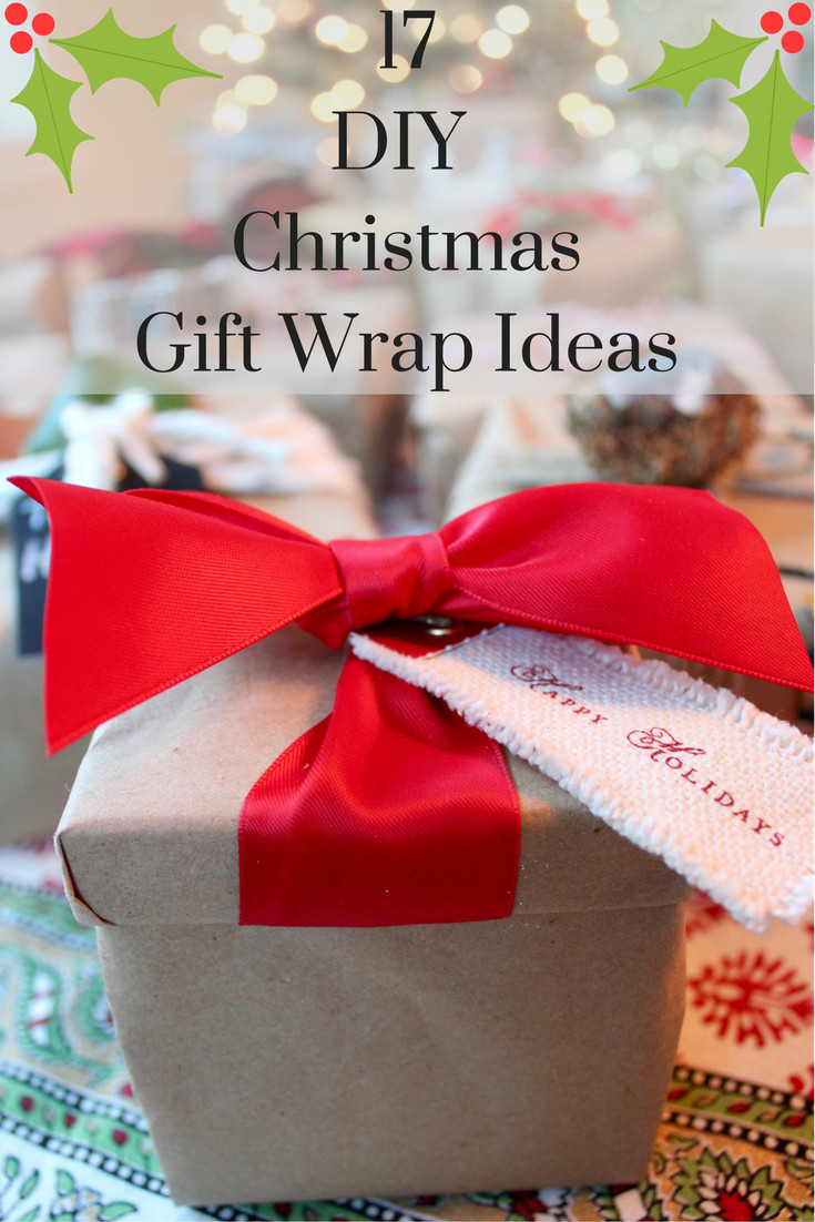 Christmas Gift Wrapping Ideas Pinterest
 17 DIY Christmas Gift Wrap Ideas My Pinteresting Life
