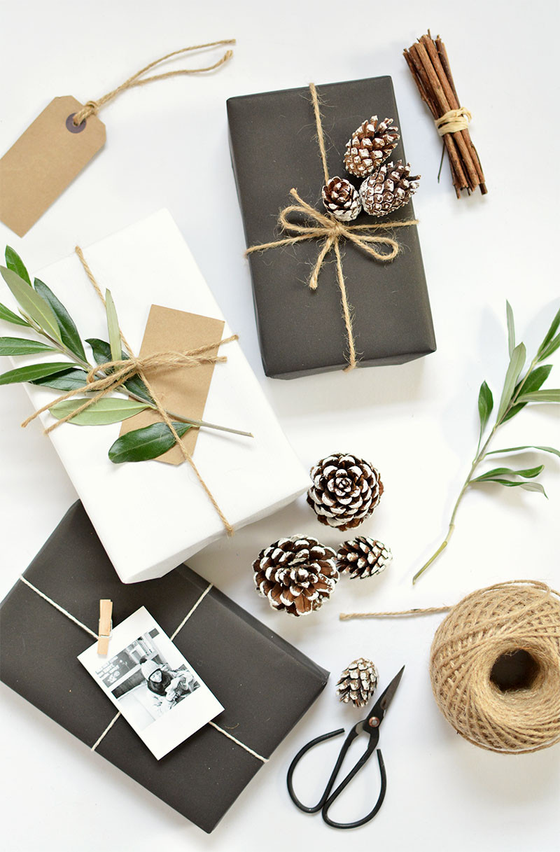 Christmas Gift Wrapping Ideas Pinterest
 DIY 5 t wrap ideas for christmas
