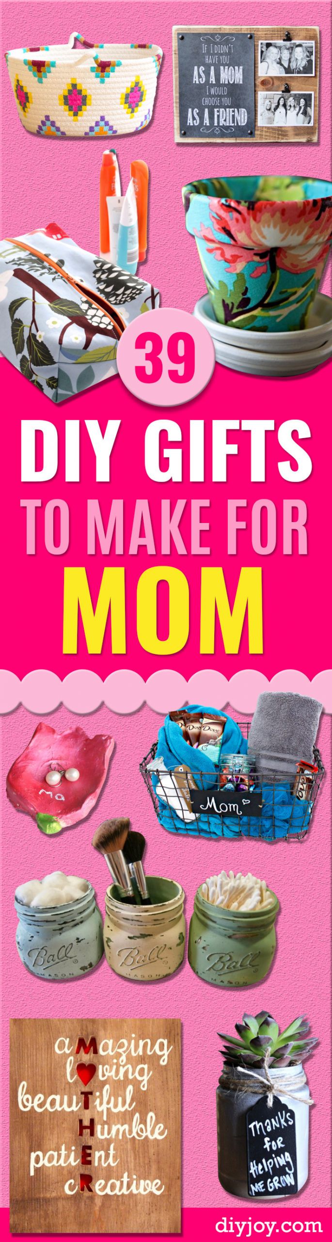 Christmas Gifts For Mom DIY
 39 Creative DIY Gifts to Make for Mom Page 2 of 8 DIY Joy
