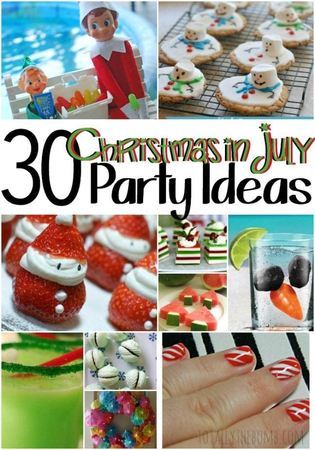 Christmas In July Birthday Party Ideas
 30 Christmas in July Party Ideas