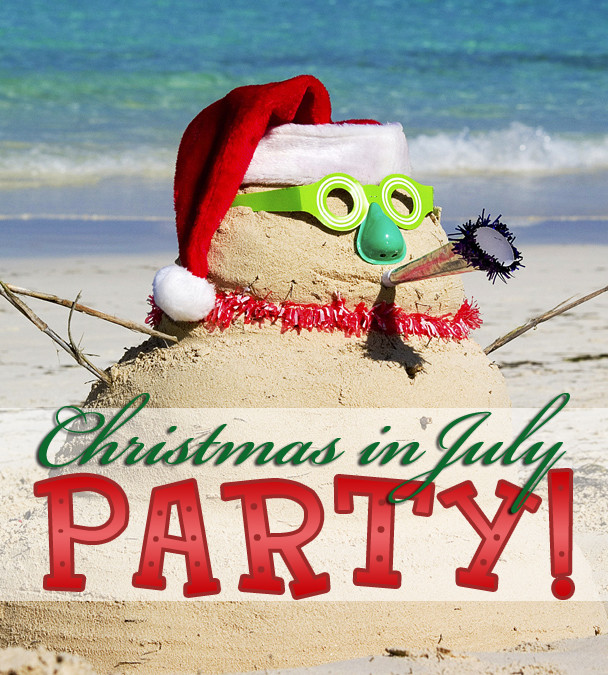 Christmas In July Birthday Party Ideas
 Tis The Season Christmas In July Party
