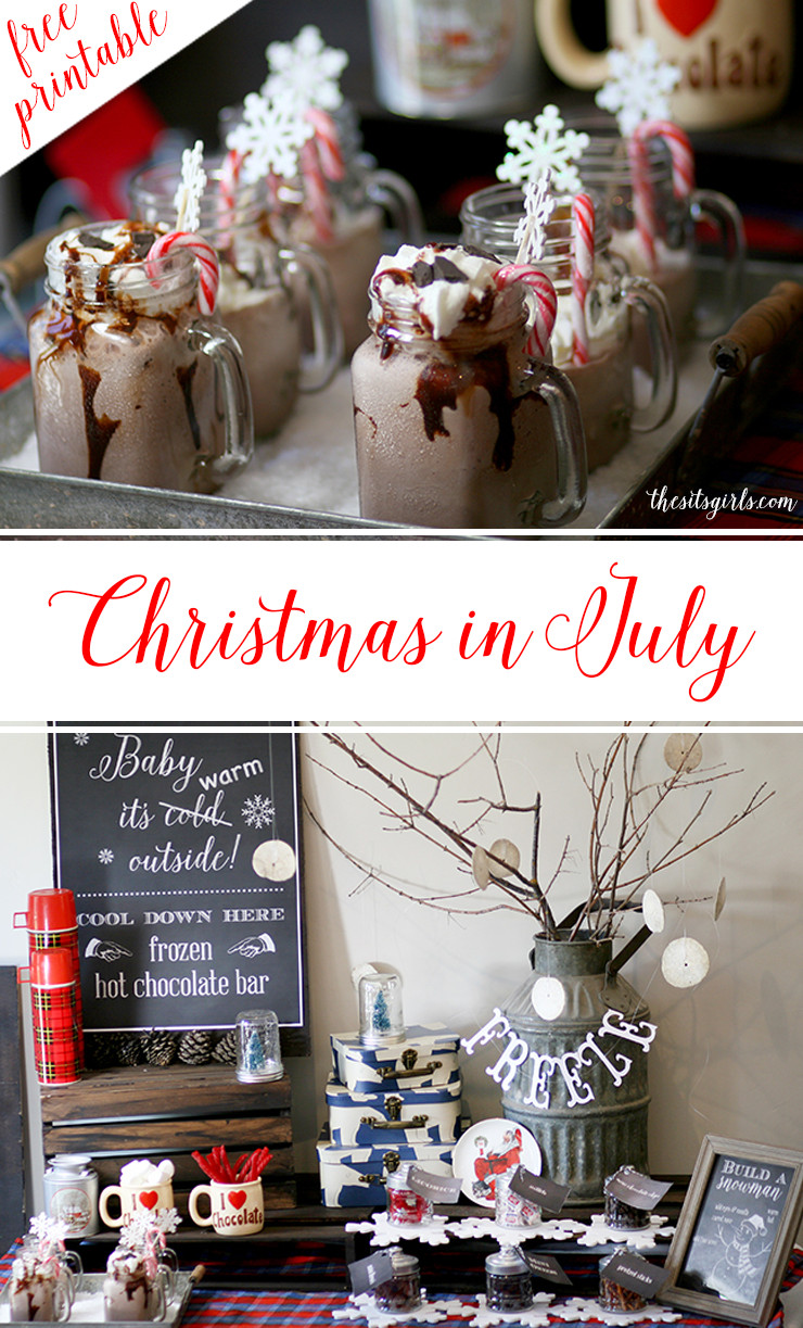 Christmas In July Birthday Party Ideas
 Christmas In July Party Ideas