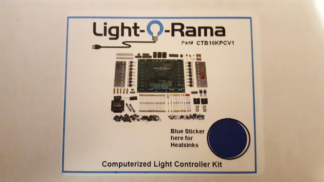 Christmas Light Controller DIY
 Light O Rama puterized Christmas lighting controller