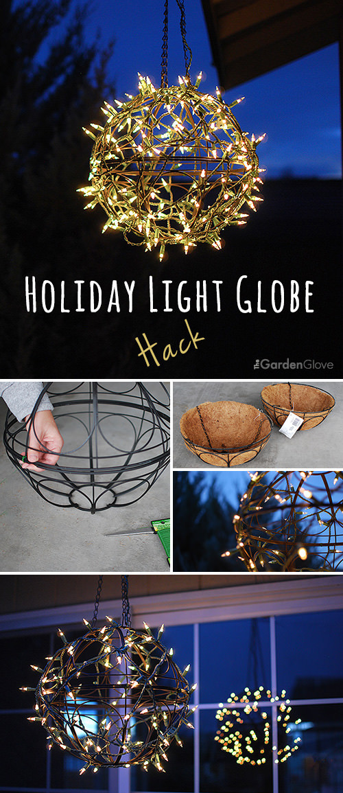 Christmas Lighting DIY
 Christmas Light Ideas DIY Light Globe Hack
