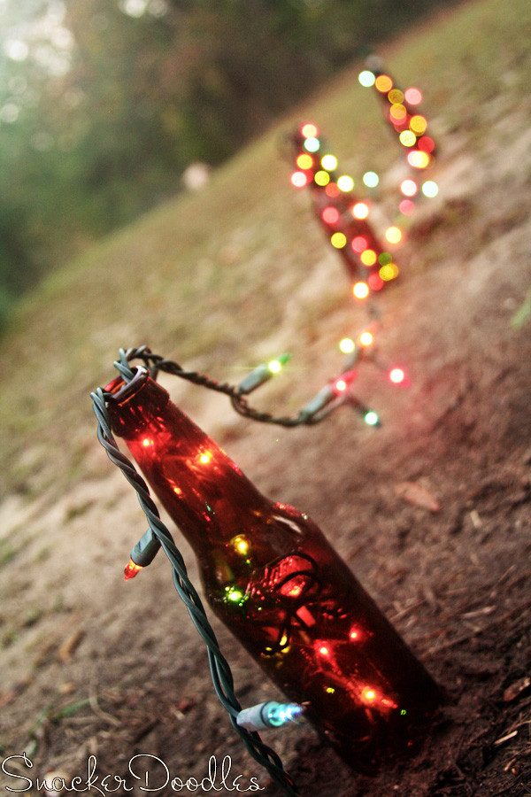 Christmas Lighting DIY
 25 Amazing DIY Outdoor Christmas Decorations on a Bud