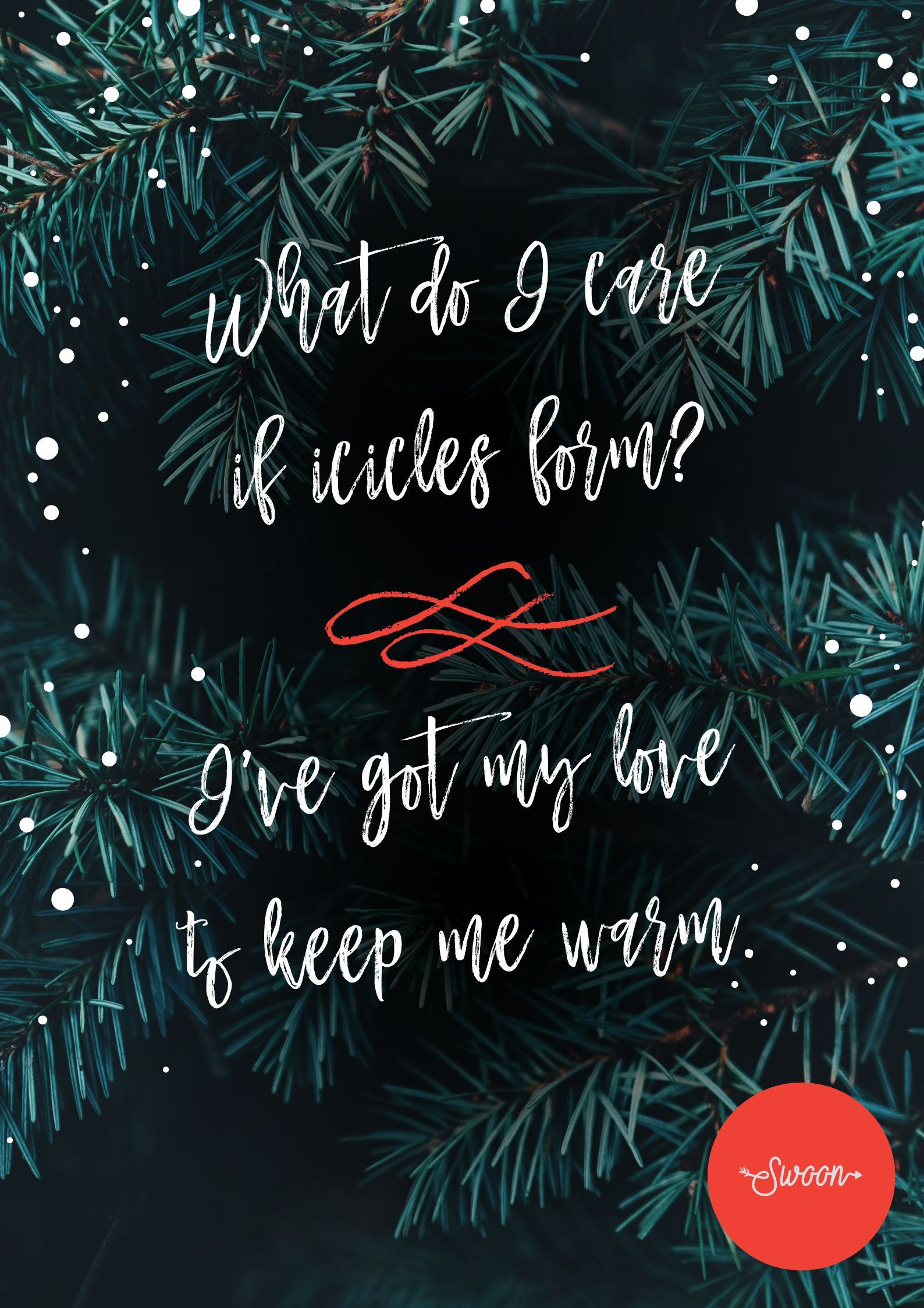 Christmas Lyrics Quotes
 10 Christmas Song Lyrics So Romantic It Will Turn Your