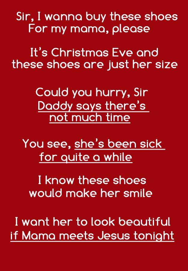 Christmas Lyrics Quotes
 The lyrics are a sobering slap in the face to anyone who